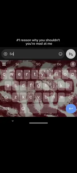 imagine I hit send