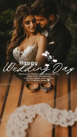 happy wedding day