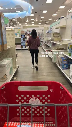 Pushing the cart