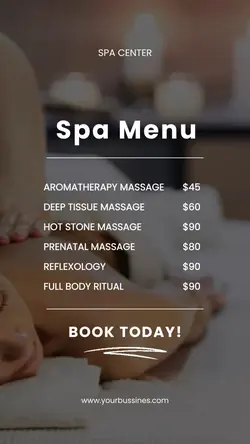 story : pricelist