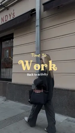 Time to work