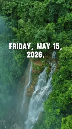 Friday May 15, 2026
