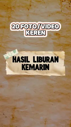 HASIL LIBURAN