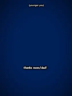 thanks mom/dad!