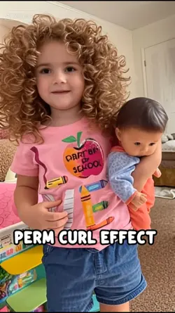 Perm Curl effect