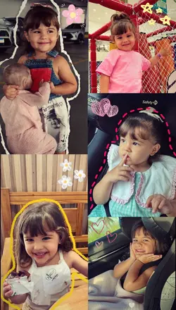 colagem criança