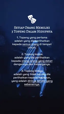 3 topeng