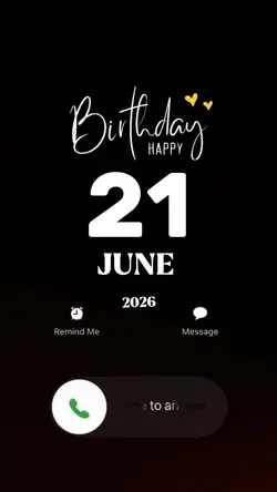 Hbd 21 June 2026 