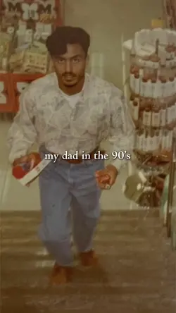My dad in the 90s