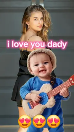 cute i love you dady