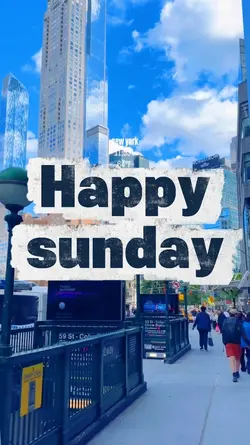 Happy sunday
