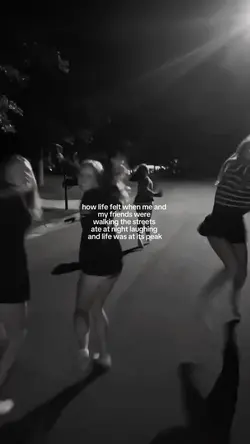 Walking at night wit