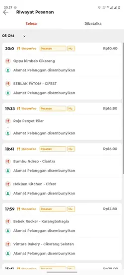 Orderana kakap yaa