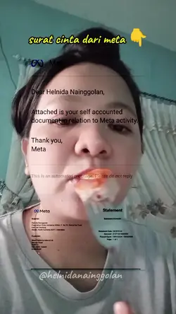 surat cinta meta
