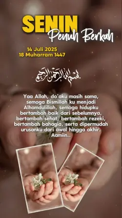 Senin Penuh Berkah 