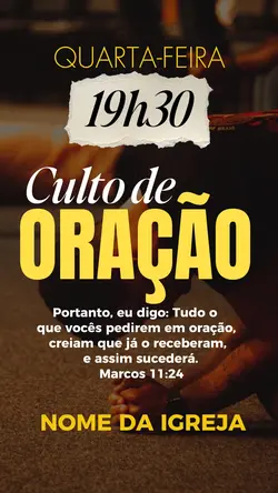 Culto de oração