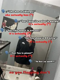IK her (no u don’t)