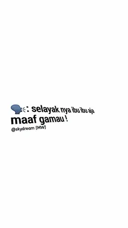 selayaknya ibu ibu 