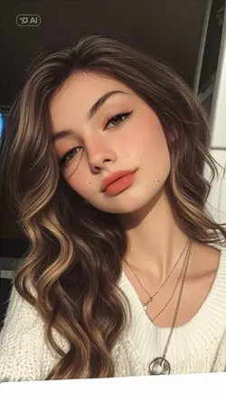 wavy hair