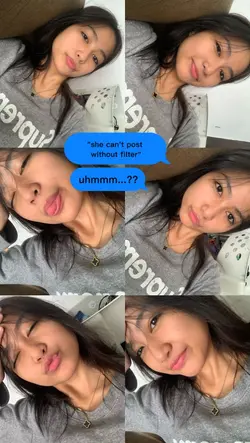 she can't post