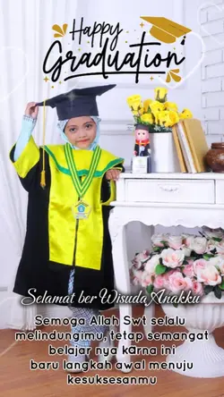 wisuda anak 
