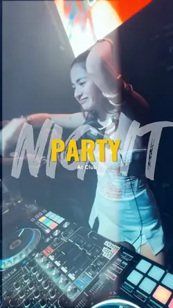 night party at club