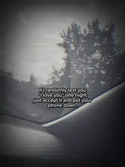 If I randomly text u