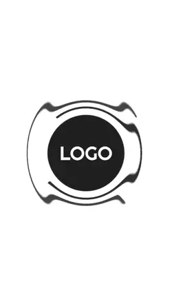 Logo Minimalist Black and White Simple