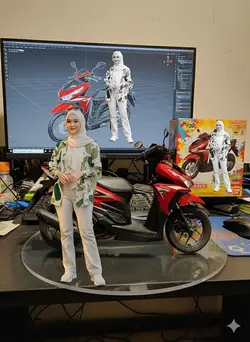 MINIATUR VIRAL KEDIP