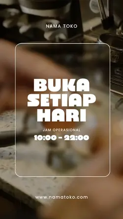 buka setiap hari