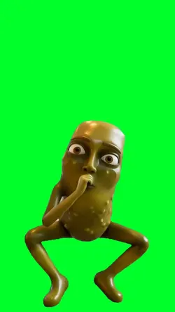 Dancing pickle meme
