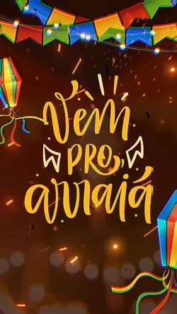 convite Arraiá
