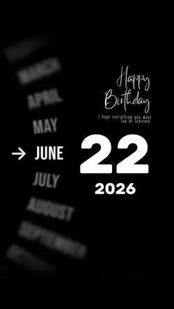 Hbd 22 June 2026