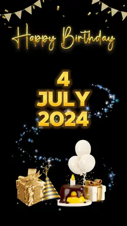 birthday 4 july 2024