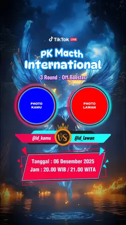 Banner PK TikTok