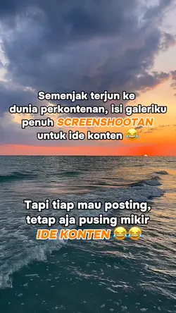 Mikir ide konten fb
