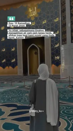 Hari Ke 13 Ramadhan
