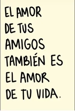 El amor de amigos 