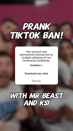 TIKTOK BAN PRANK
