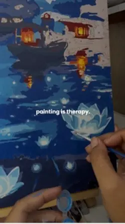 Painting is therapy