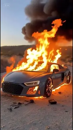 Car explosion
