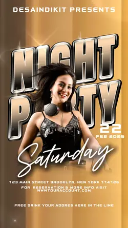 Night Party Gold