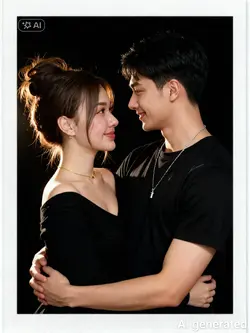polaroid couple 