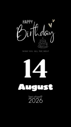 birthday 14 august