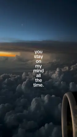 you stay on my