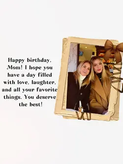 Happy Birthday Mom 