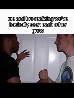 me and bro realizing