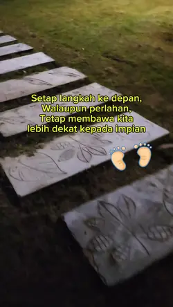 Teruslah melangkah