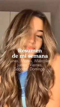 Resumen de mi semana