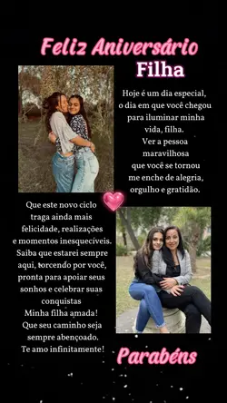 Parabéns Filha
